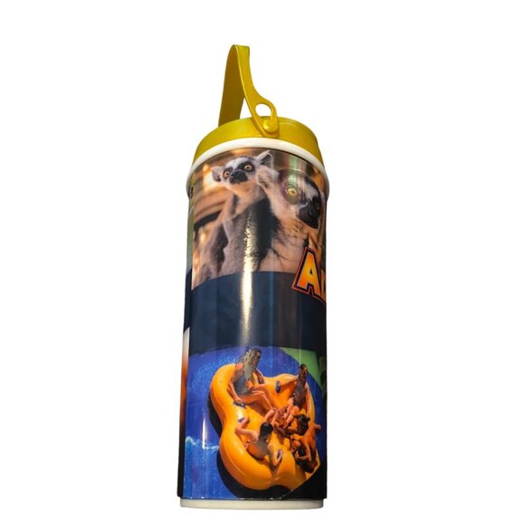 Wild Adventures Theme Park Souvenir Sipper Cups With Straws Safari Drinks Summer - Picture 5 of 10